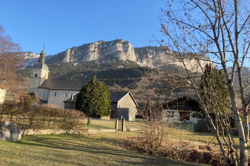 Duplex En Station Vue Sur Lac Leman Thollon-les-Memises Buitenkant foto