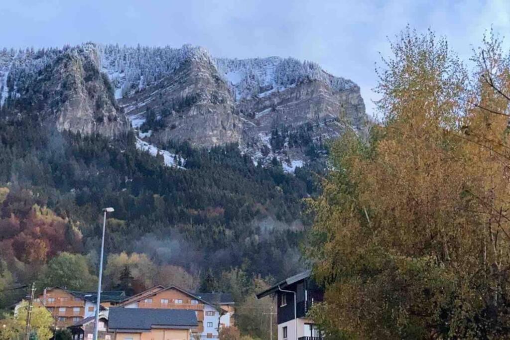 Duplex En Station Vue Sur Lac Leman Thollon-les-Memises Buitenkant foto
